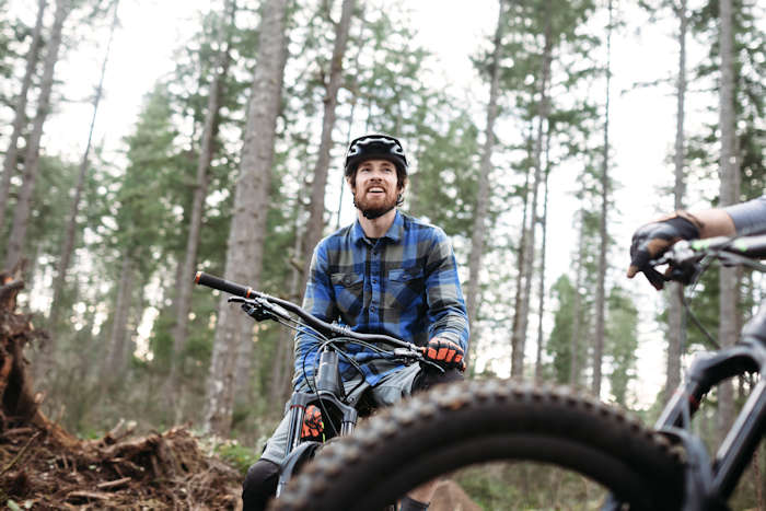 Maastopyörä, metsäreitti